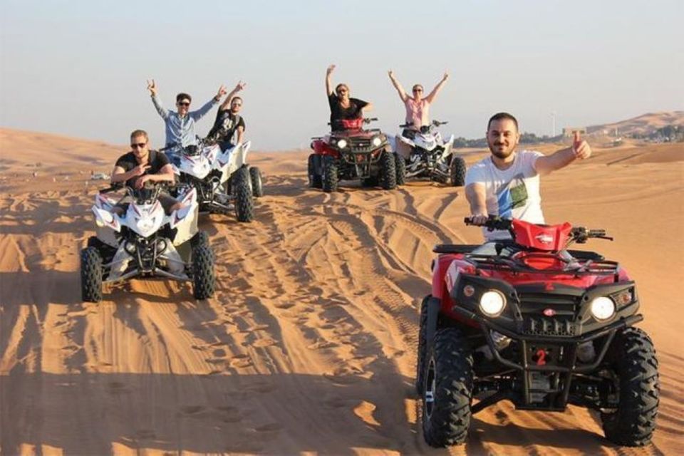 Hurghada: Quad, Jeep, Camel and Buggy Safari with BBQ Dinner