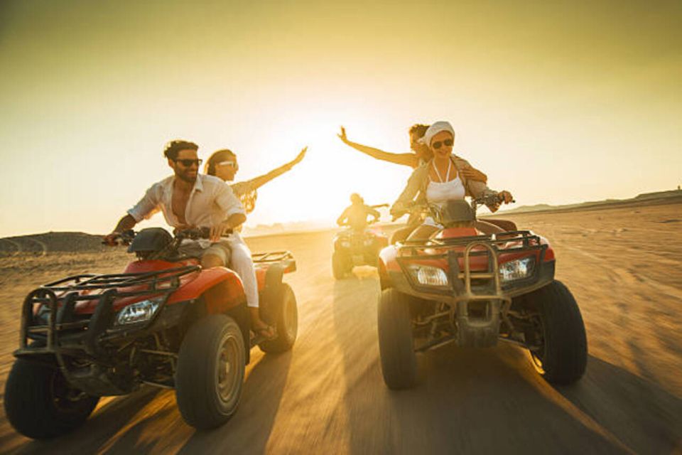 Marsa Alam: Sunset Safari by ATV Quad w/ BBQ Dinner and Show